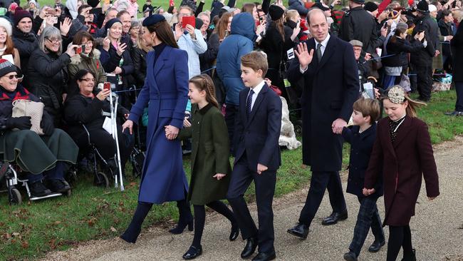 Sources say William and Kate are at their most open when interacting with the public. Picture: AFP