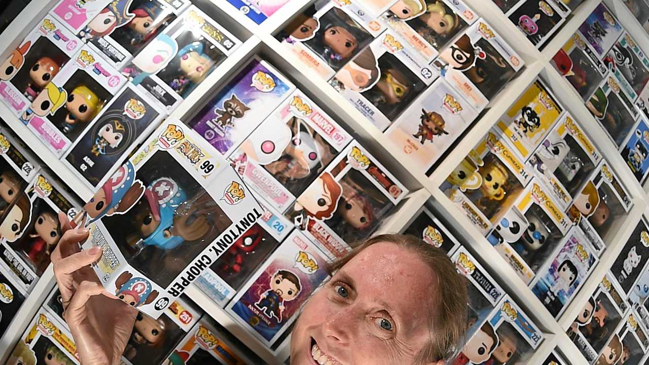 KAZZANGA: An anime, manga and pop culture shop has opened in Currimundi. Family business owner Kazz Fulloon. Picture: Patrick Woods