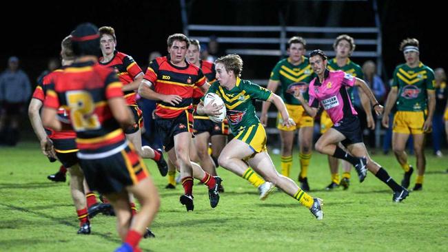Rugby league: St Brendan's Mitchell Biddulph. Picture: Allan Reinikka ROK150519aleague1