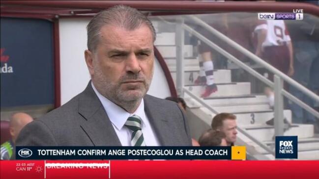 Postecoglou announced as Spurs coach