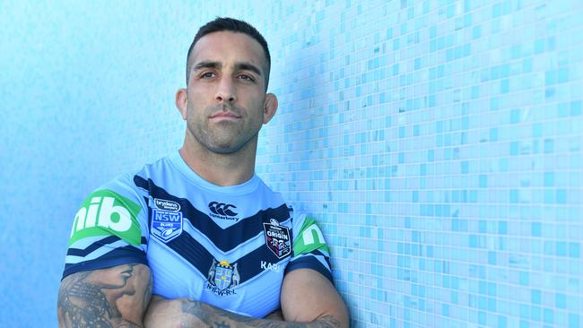 Now a role model, NSW prop Paul Vaughan says he owes it to his mum for keeping him on the straight and narrow. Picture: AAP