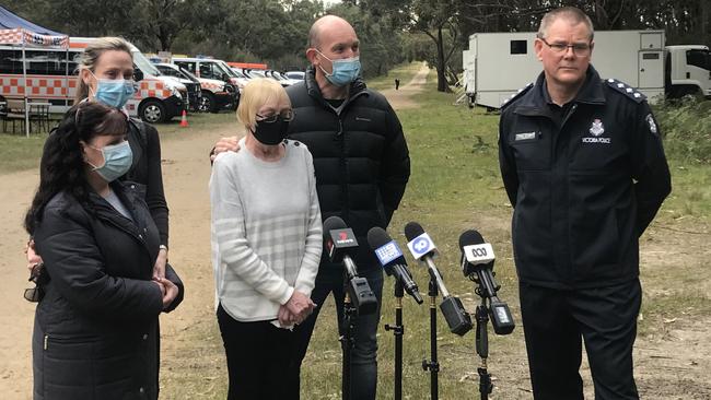 Fears are growing for avid cyclist Malcolm Bohmeyer, with his wife Geraldine fighting back tears as she announced her husband required immediate medication for advanced Parkinson’s. Picture: Brittany Goldsmith