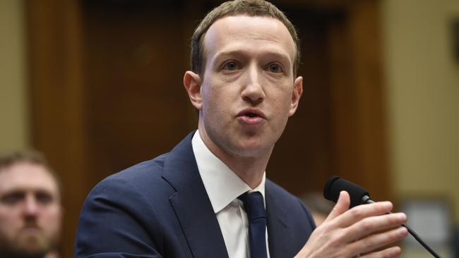 No wonder we saw Mark Zuckerberg tense as he fielded questions from senators. Picture: AFP