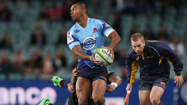 Kurtley Beale has been in top form in a new position for the Waratahs.