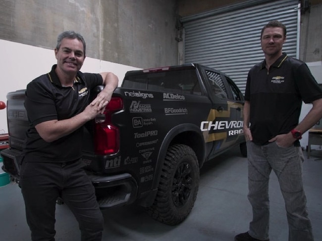 Craig Lowndes and Dale Moscatt gearing up for the 2024 edition of Finke.