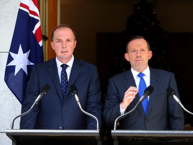 Both Tony Abbott and Peter Dutton have urged a back-to-basics approach.