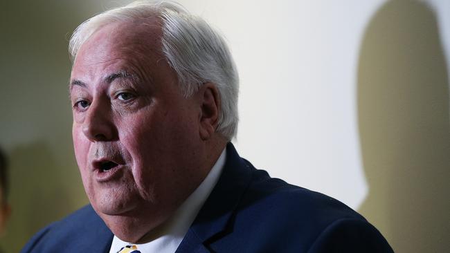 Clive Palmer has lost a candidate due to an eligibility issue. Picture: Lyndon Mechielsen