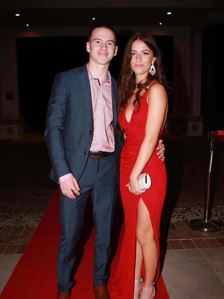 17th October 2020, Kiara Balhatchet, Zac Rayfield from Rivermount College attend their year 12 formal at Links hope Island Photo Paul Stevens SMP Images