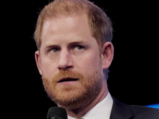 NEW YORK, NEW YORK - SEPTEMBER 24: Prince Harry, Duke of Sussex speaks onstage during Day 2 of the Clinton Global Initiative 2024 Annual Meeting at New York Hilton Midtown on September 24, 2024 in New York City. (Photo by Craig Barritt/Getty Images for Clinton Global Initiative)