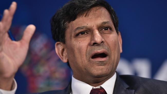 Former IMF chief economist Raghuram Rajan says the Truss government’s budget in the midst of current inflationary pressures has been like “pouring oil on a fire”. Picture: Mandel Ngan