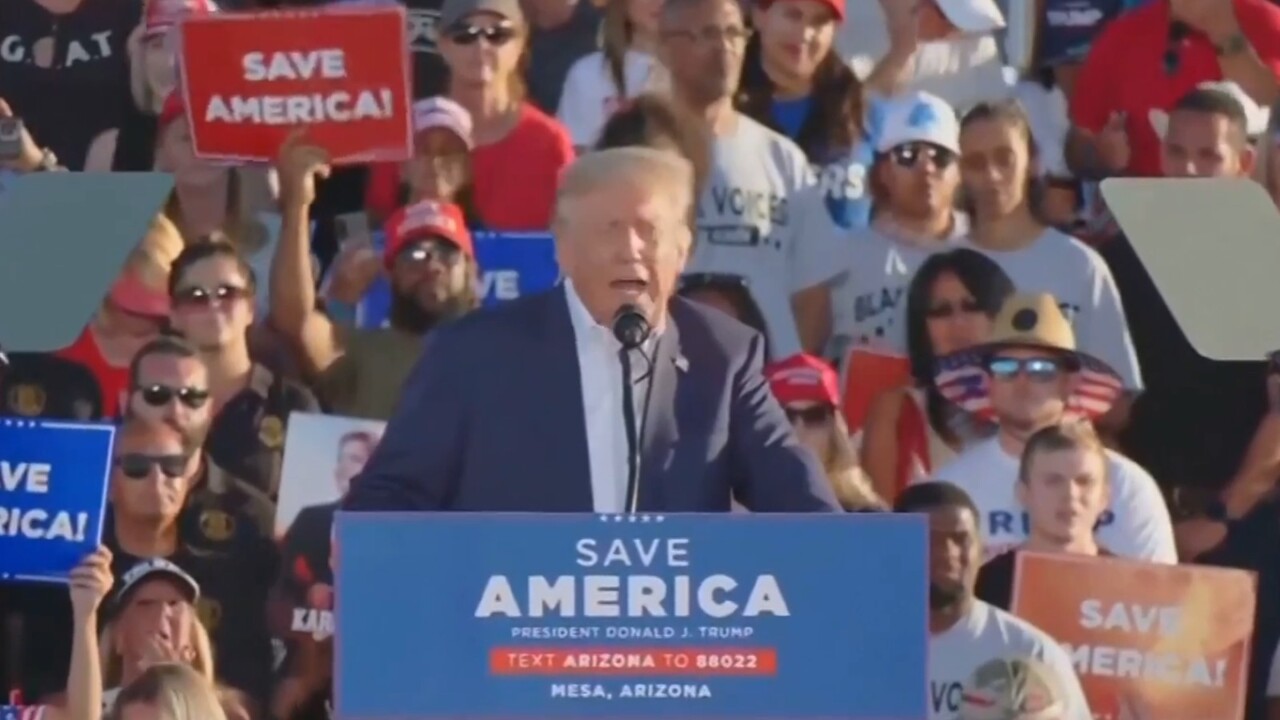 Trump’s Arizona rally ‘could make the difference’ in midterm elections