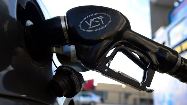 The IEA said daily gasoline demand dropped by a record 2.9 million barrels in 2020, down more than 10% from the previous year. Picture: AFP