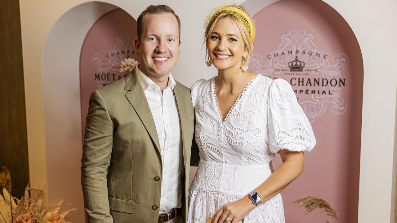 Tim Morgan and Kendall Gilding at Magic Millions Luncheon at The Star. Photo: Supplied