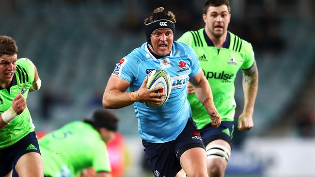 Hooker Damien Fitzpatrick is understood to be close to re-signing with the Waratahs. Picture: Getty Images