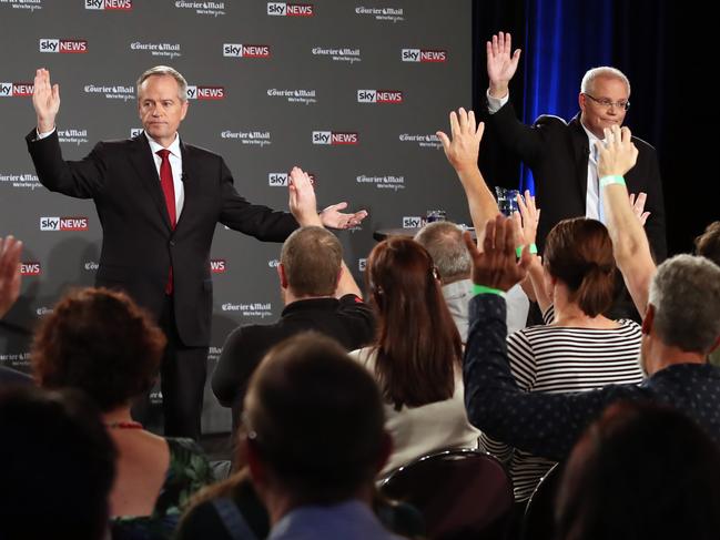 Freedom of speech, education and climate change were among the questions addressed by the audience. Picture: Gary Ramage/News Corp Australia