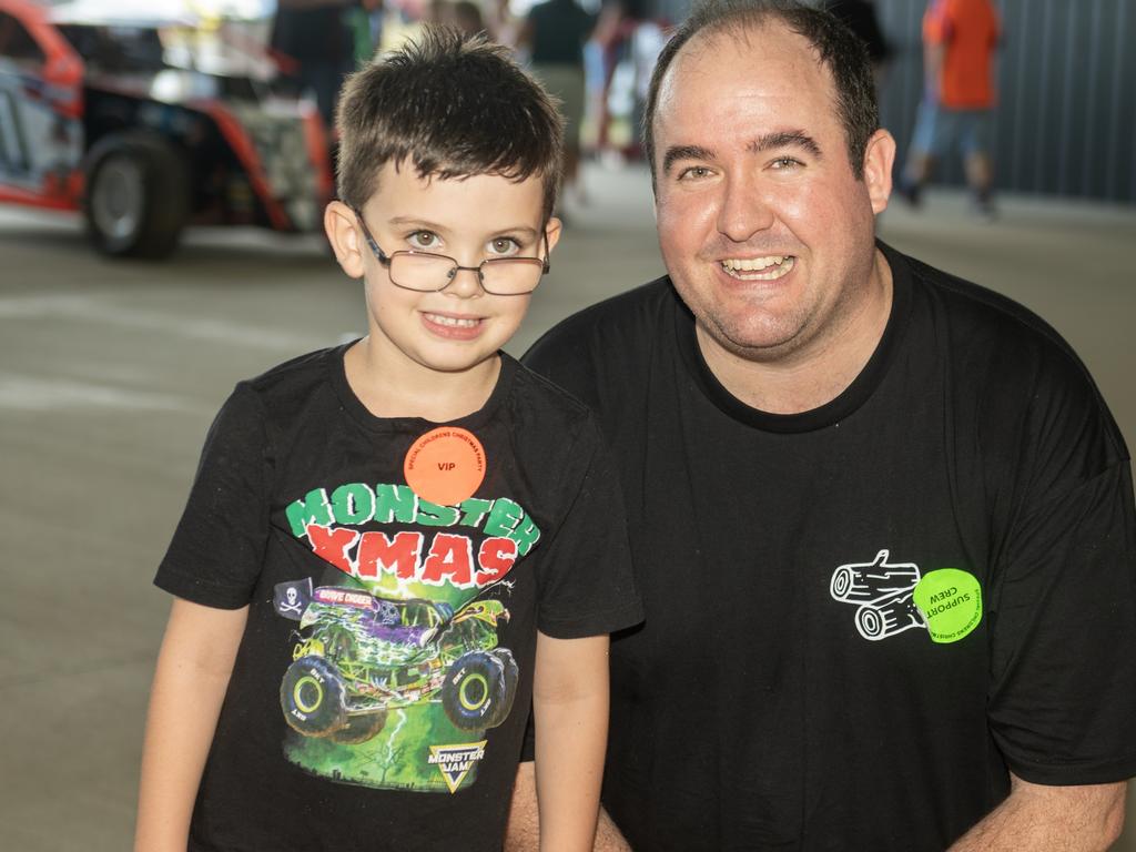 Hugh and Gene Campbell from Richmond at Special Childrens Christmas Party Mackay Saturday 19 Novemeber 2022. Picture: Michaela Harlow