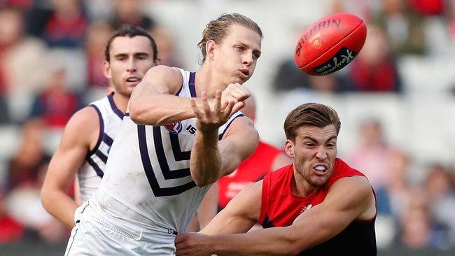 Nat Fyfe’s manager denies the Dockers skipper has agreed to a multi-million dollor deal to play with St Kilda. Picture: Getty Images