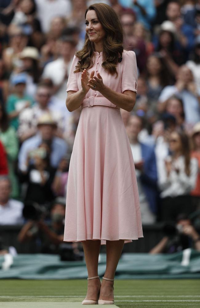 ‘Mummy, please stop.’ The Duchess of Cambridge is a keen photographer. Picture: AFP