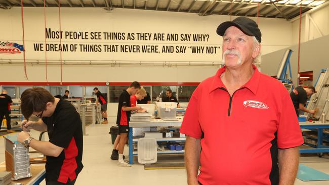 PWR Performance Products, which makes cooling systems for the fastest vehicles on earth, has received a $1.095 million government grant. Managing Director Kees Weel in the factory. Picture Glenn Hampson