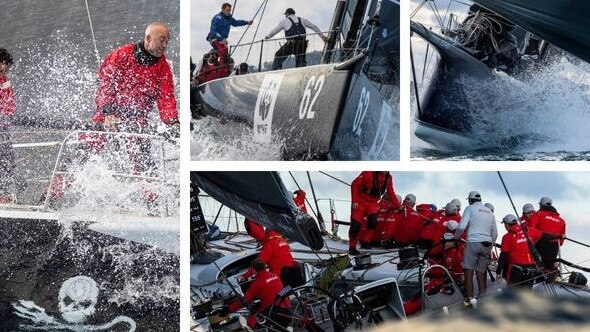 Action during the Cabbage Tree Island race, a lead-up to the Sydney to Hobart.