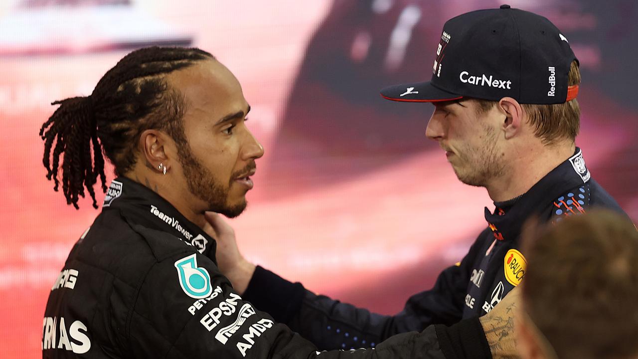 Hamilton had an epic battle for this year’s title with Max Verstappen. (Photo by Lars Baron/Getty Images)