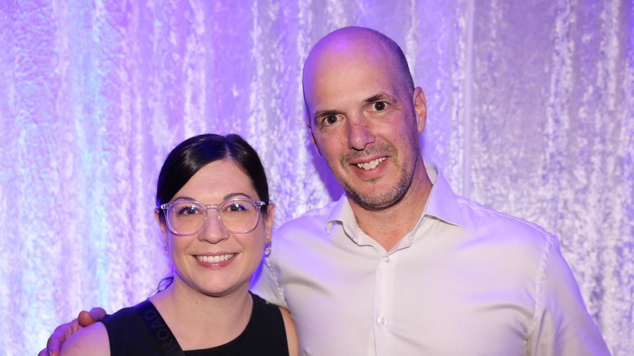 Jenna Belle Smith and Shannon Stacey at the 2024 Gold Coast Marathon welcome function at Crowne Plaza Surfers Paradise for Gold Coast at Large. Picture, Portia Large.