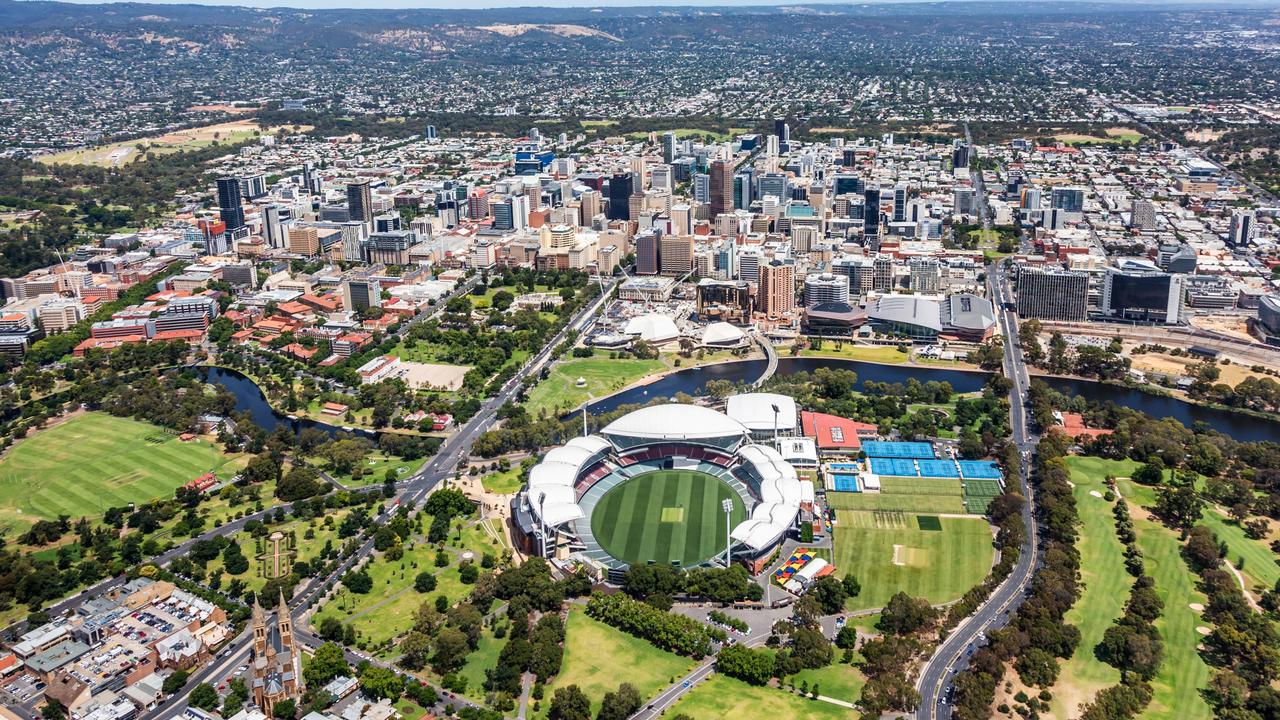 Adelaide. Airviewonline unveils Australia's top aerial views captured or curated by veteran photographer Stephen Brookes. Picture: Stephen Brookes