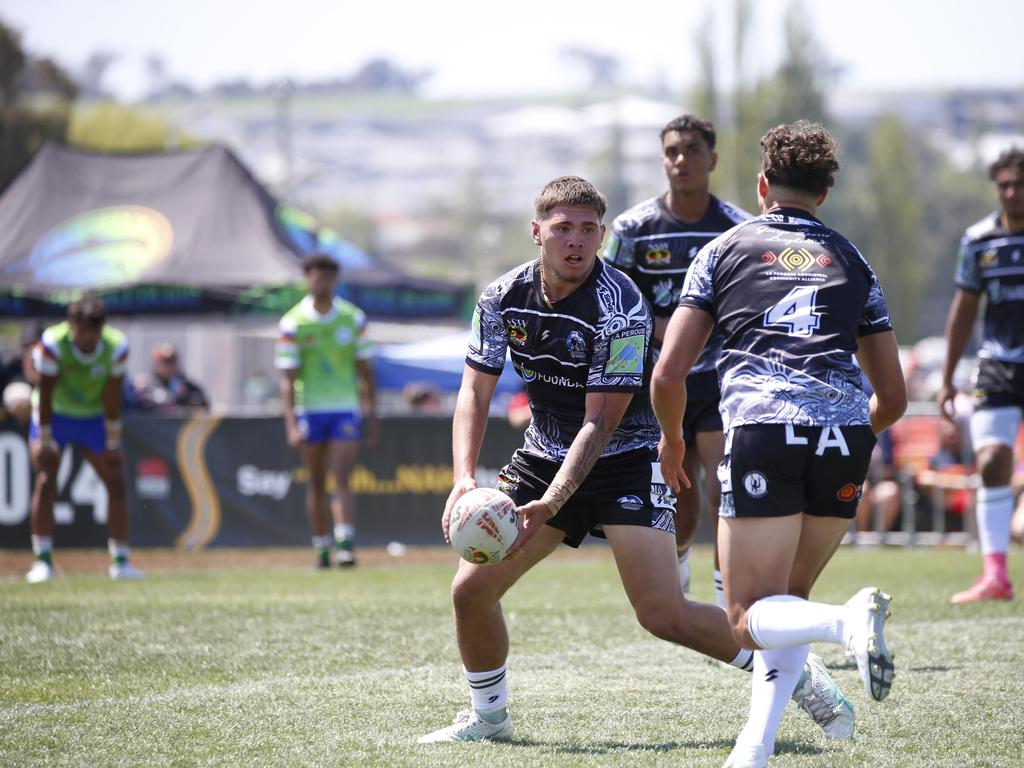 Koori Knockout - Day 4 Boys 17s GF La Perouse Panthers v Bundjalung Baygals Monday, 7 October 2024 Hereford St, Bathurst NSW 2795, Australia, Picture Warren Gannon Photography