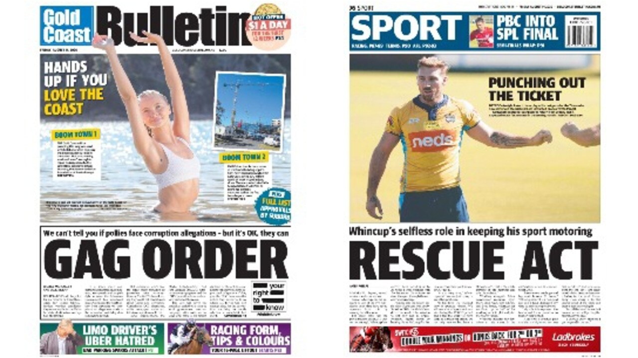 Exclusive First Look At Tomorrows Front And Back Pages Of The Bulletin