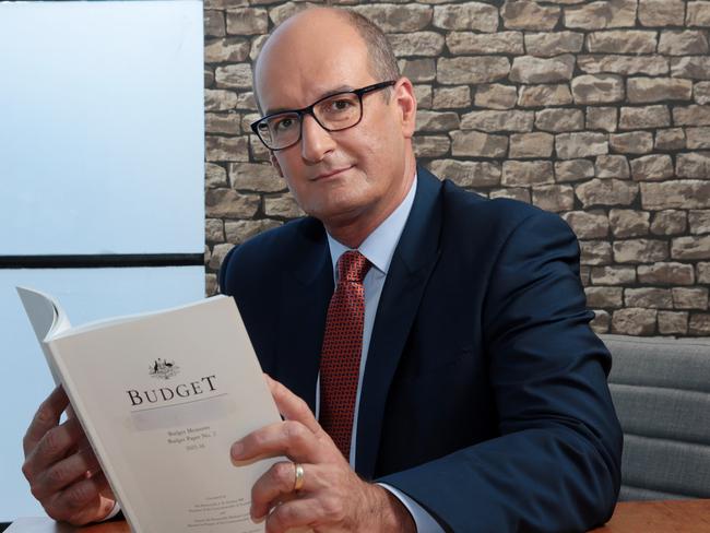 Moneysaver. David Koch photographed at his office in Surry Hills. Picture: John Fotiadis