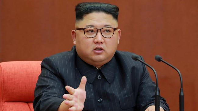 Kim Jong-un could order an attack against the West without a weapon being fired. Picture: KCNA/AFP