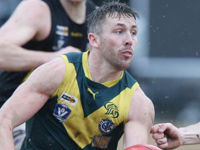 Football GFL: Leopold v Colac at Leopold.Leopold 3 Marcus Thompson Picture: Mark Wilson