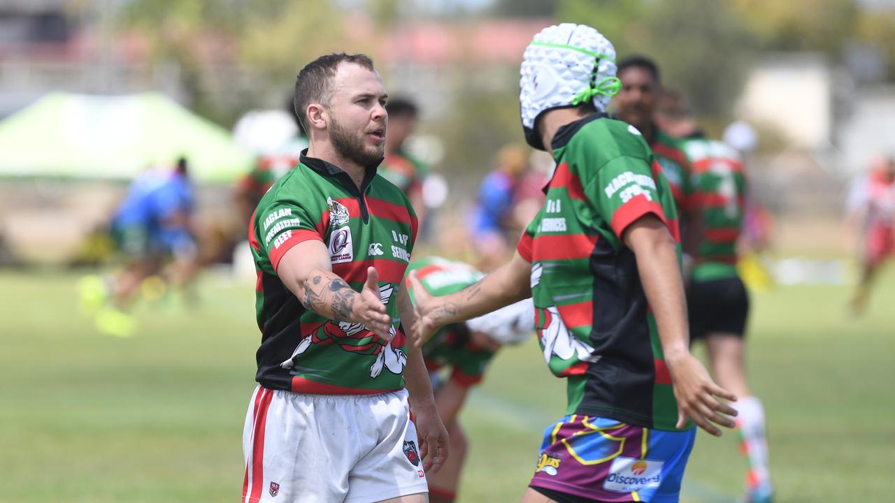 RUGBY LEAGUE - A DAY AT THE PARK: Bluff Rabbitohs' Reece Baker