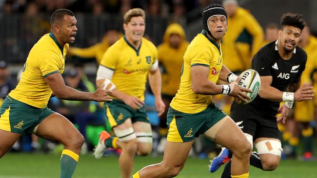 Christian Lealiifano had an excellent game against the All Blacks.