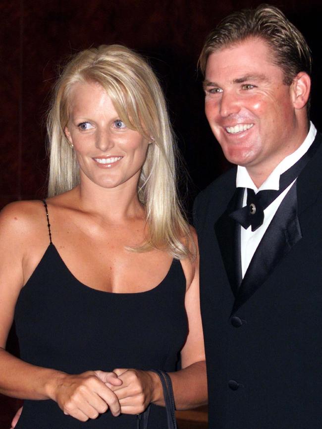 Callahan and Warne were married for 10 years. Digital Image.