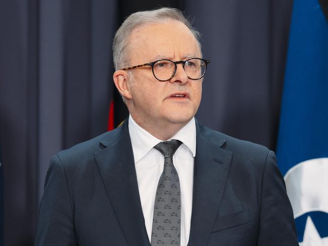 Prime Minister Anthony Albanese issued an urgent warning for Australians in Lebanon to leave immediately amid concerns they may be trapped if war were to break out between Israel and Hezbollah. Picture: NewsWire / David Beach