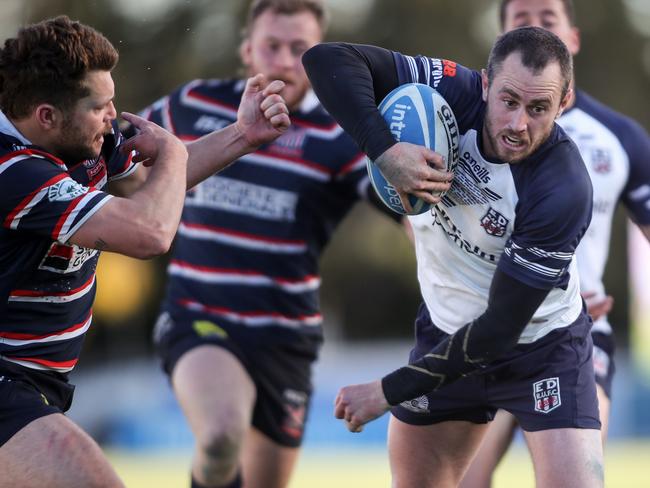 Action pictures from the Shute Shield Semi-Final between Eastern Districts and Eastern Suburbs at TG Milner Field in Marsfield on 11th August 2019.(AAP Image / Julian Andrews).