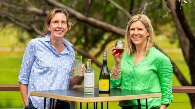 Jules Ashmead and her sister-in-law Bec Ashmead who have launched Small Victories Wine Co. Jules is one of the nation's most respected winemakers and nis chief winemaker at two historic vineyards, one in Victoria and one in South Australia.
Pic supplied.