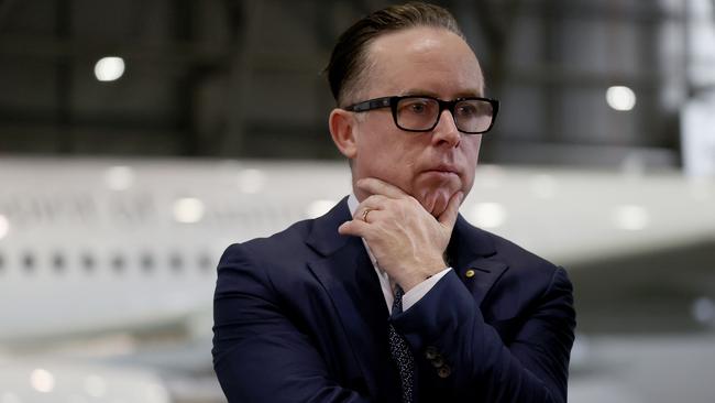 Qantas CEO Alan Joyce. Picture: NCA NewsWire / Dylan Coker