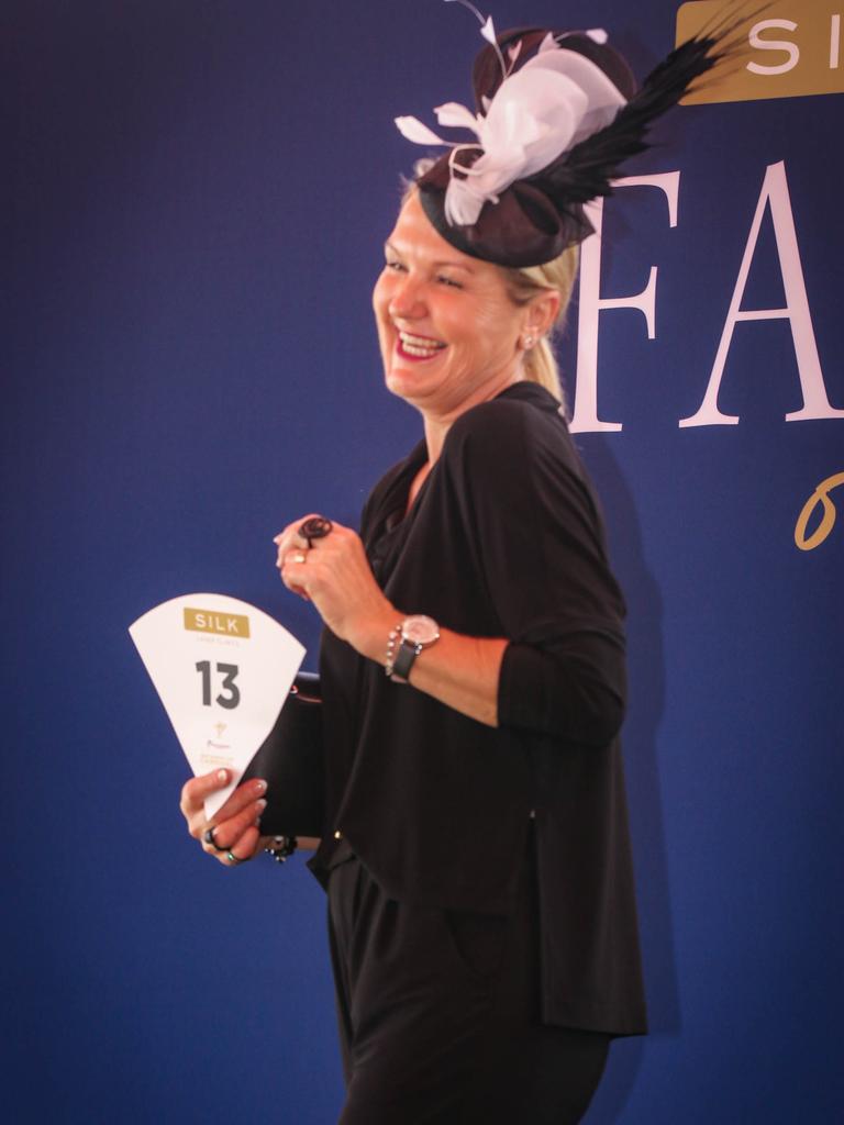 Christie Knox at the 2021 Darwin Cup Carnival Derby Day. Picture: Glenn Campbell