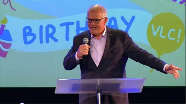 Scott Morrison delivered a sermon at Margaret Court's church.