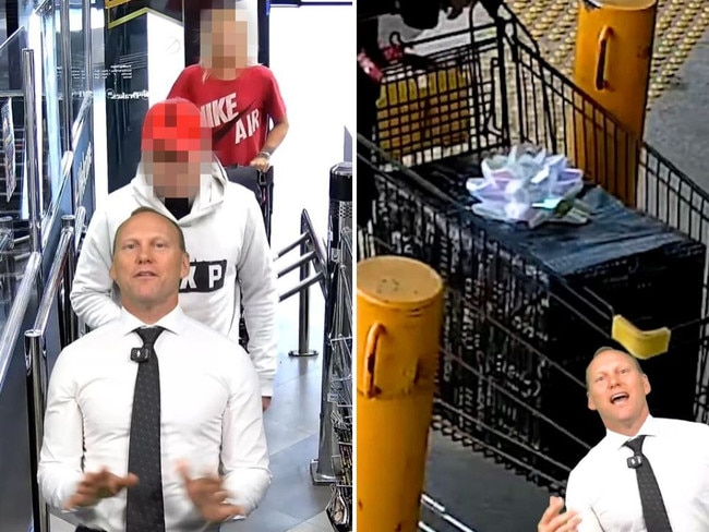 Outspoken supermarket boss John-Paul Drake has accused a cunning couple of stealing hundreds of dollars’ worth of meat — using a bizarre birthday present ruse. 