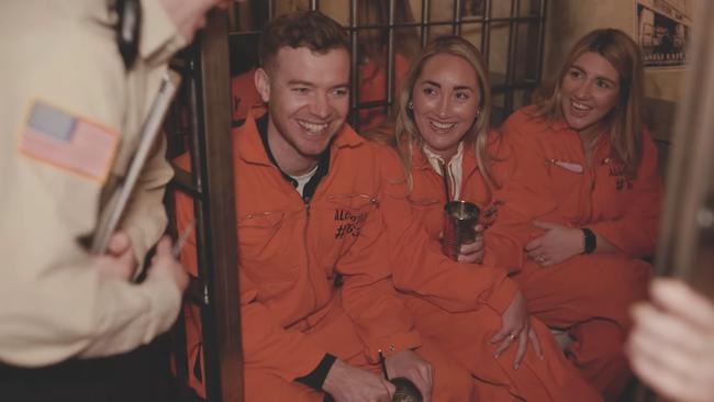 Alcotraz, a prison themed bar, is coming to Melbourne. Picture: Fever / YouTube