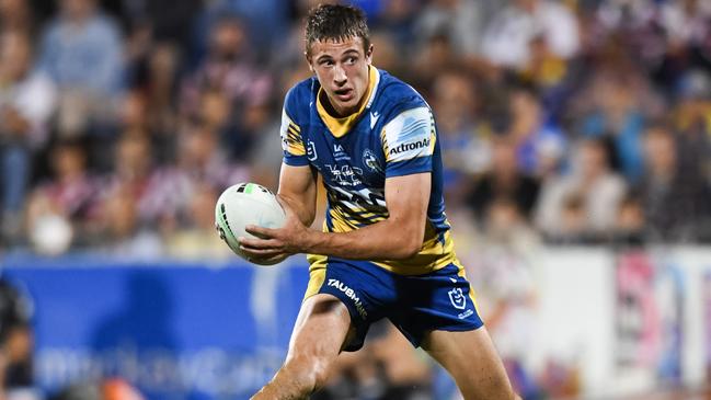 Jake Arthur came in for some heavy abuse after his father opted to play him in the halves to help cover an injury crisis. Picture: NRL Photos