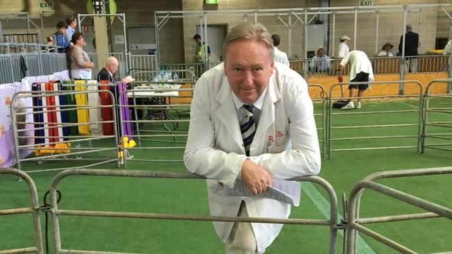 Steward Steve Waterson at the Sydney Royal Easter Show.