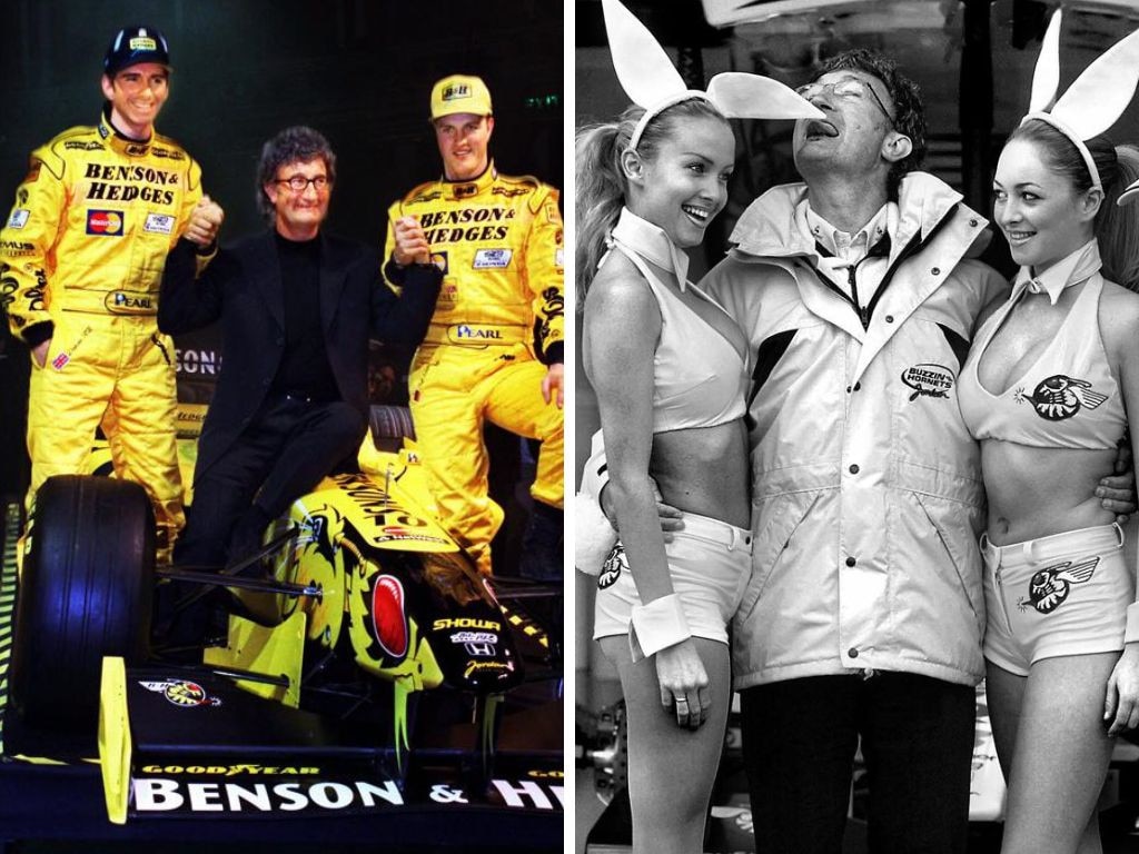 Jordan had a colourful career in F1. Photos: AFP/AP