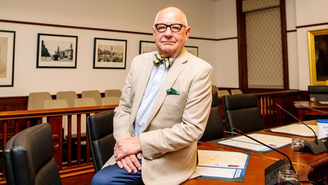 Councillor Phillip Martin at the Adelaide City Council. Picture: Morgan Sette