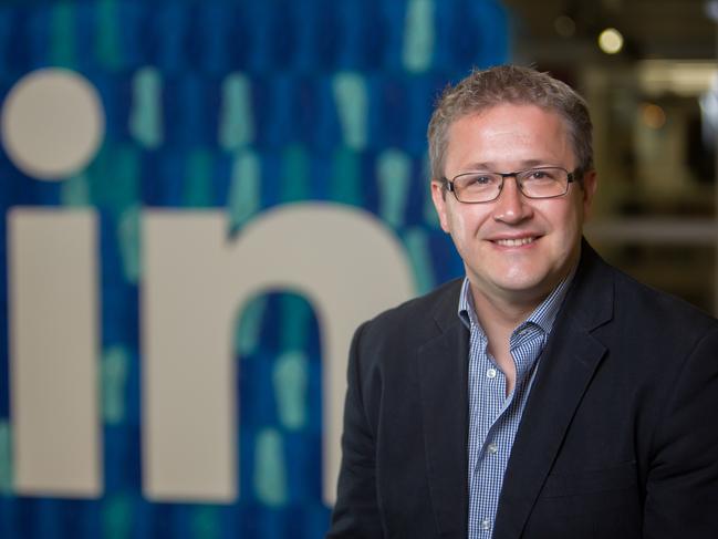 LinkedIn’s Adam Gregory said businesses needed additional IT support to keep their systems running. Picture: Supplied