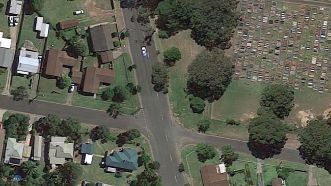 A man was shot dead by police on the corner of Kinghorn and Albert streets in Nowra.