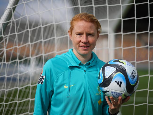 Clare Polkinghorne is playing at her fifth World Cup. Picture: Chris Hyde/Getty Images